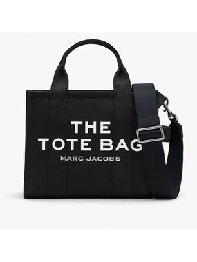 Marc Jacobs Small The Tote Bag in Charcoal Gray / Black